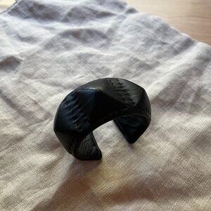 Wendy Nichol Leather Seven Pyramids Cuff